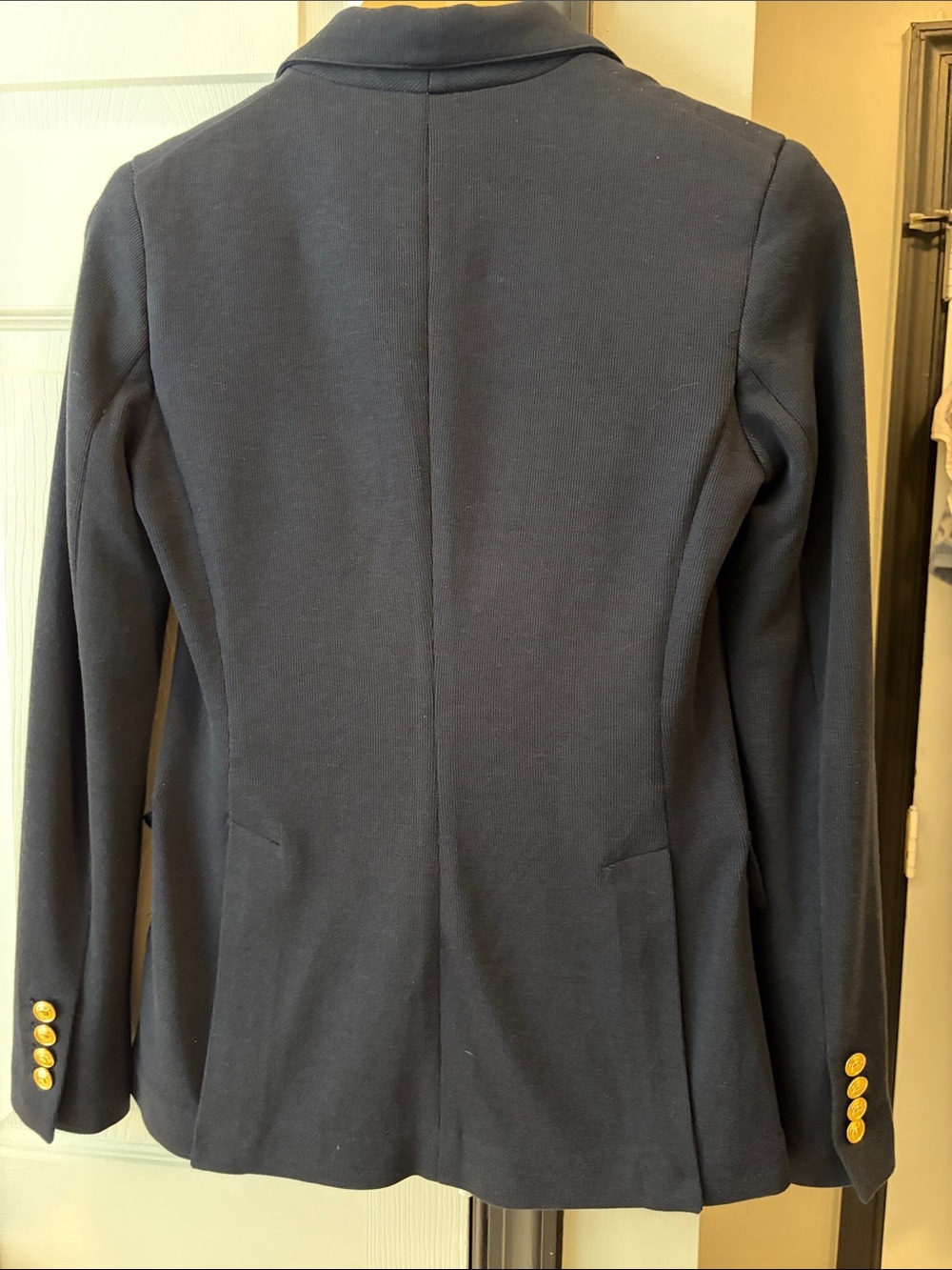 Polo by Ralph Lauren Navy Blazer with Gold Crest Patch - Picture 7 of 7